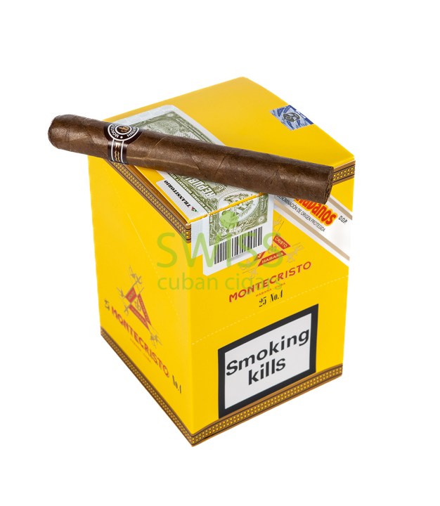 Swiss Cigar on top Montecristo No. 4 (5x5)
