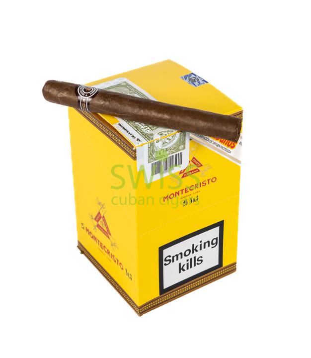 Swiss Cigar on top Montecristo No. 3 (5x5)
